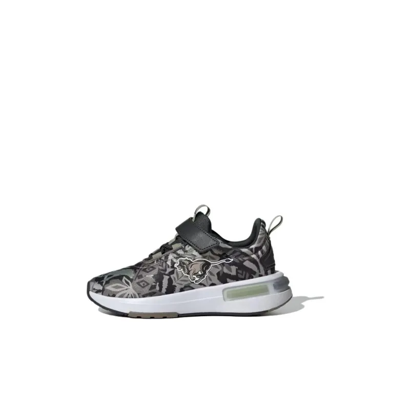 Disney x Adidas TR23 Anti Slip Wear Resistant Low Top Kids' Running Shoes Green Black White Kids'-0