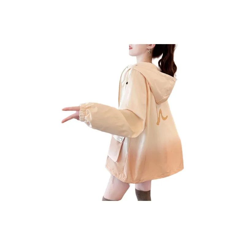 Oudifu Cropped Coats Women's-2