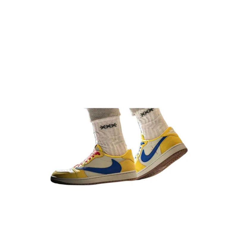 Jordan 1 Retro Low OG SP Travis Scott Canary PS-2