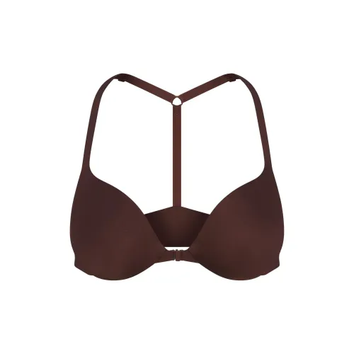SKIMS FW24 ULTIMATE BRA FRONT CLOSE PUSH-UP BRA Bra Women's 1 Pack COCOA/Cocoa