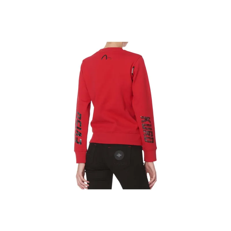 EVISU Sweatshirts Women's Red-2