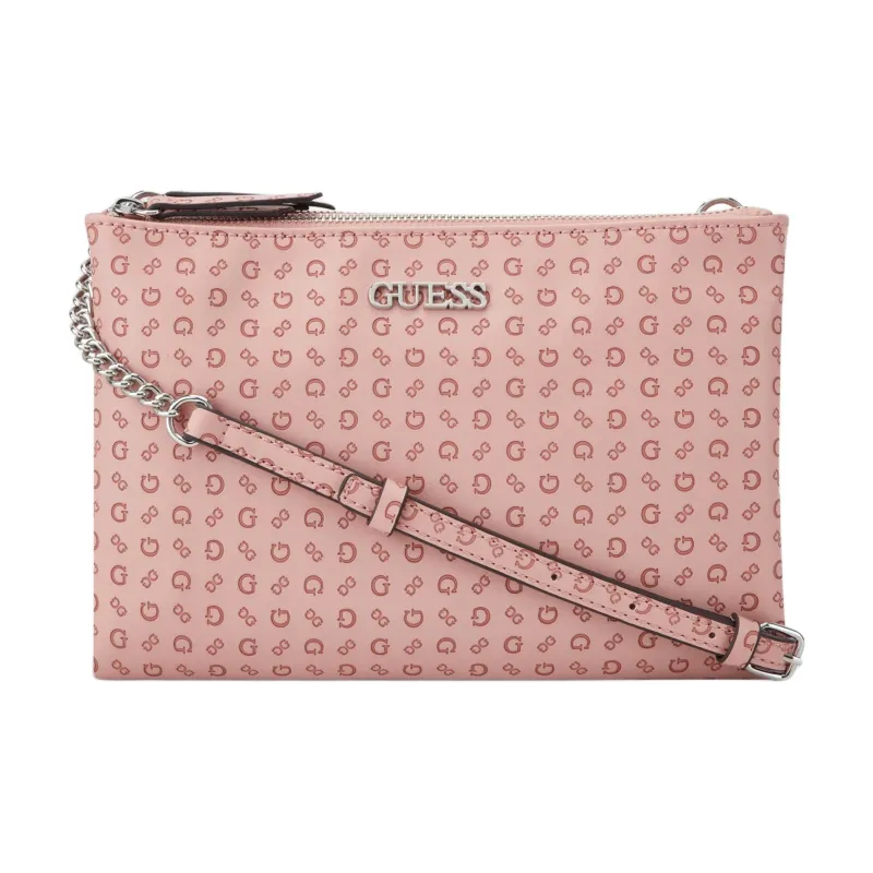 GUESS Artificial Leather Shoulder Bag Crossbody Bag Mini Women's Pink-0