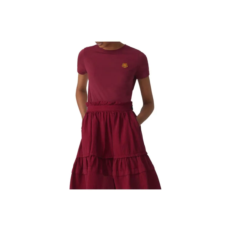 KENZO T Shirts Women's Burgundy-1