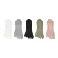 5 Pack (1 White, 1 Gray, 1 Black, 1 Light Green, 1 Pink)