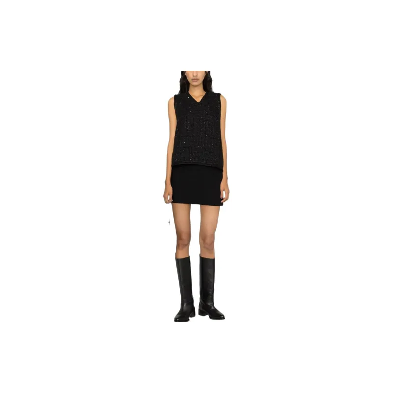 Maje FW22 Sweater Women's Black-1