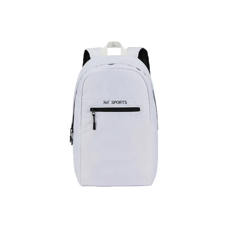 361° PU Backpack Unisex Black/White-3