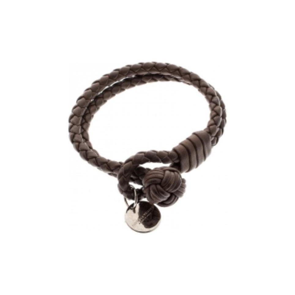 Bottega Veneta Leather Bracelets Women's Brown - POIZON