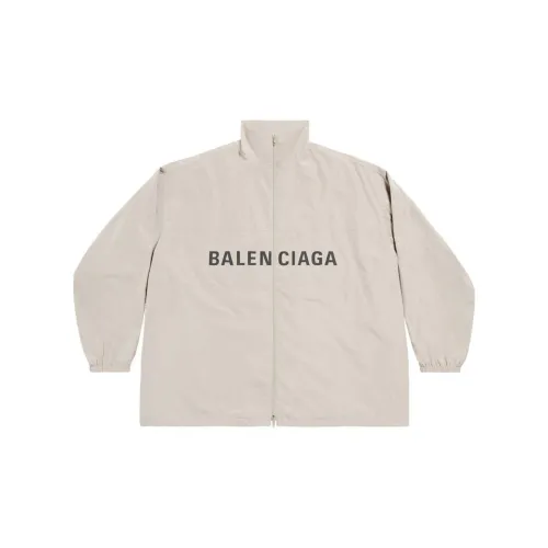 Balenciaga Logo Zip Up Jacket