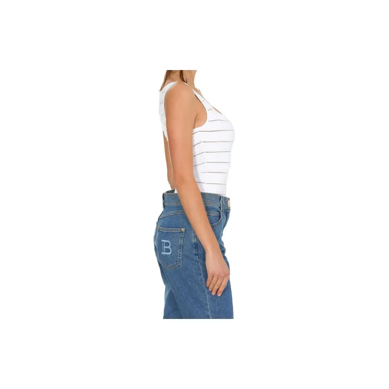 BALMAIN Bodysuits Women's White-3