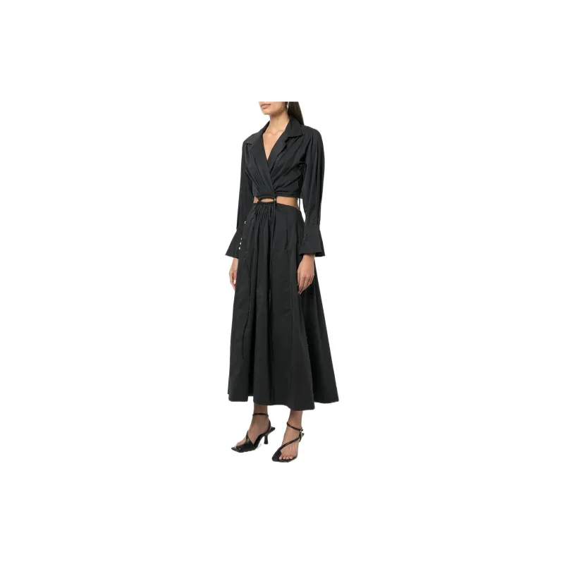 MICHAEL KORS Long-Sleeved Dresses Women's Black-3