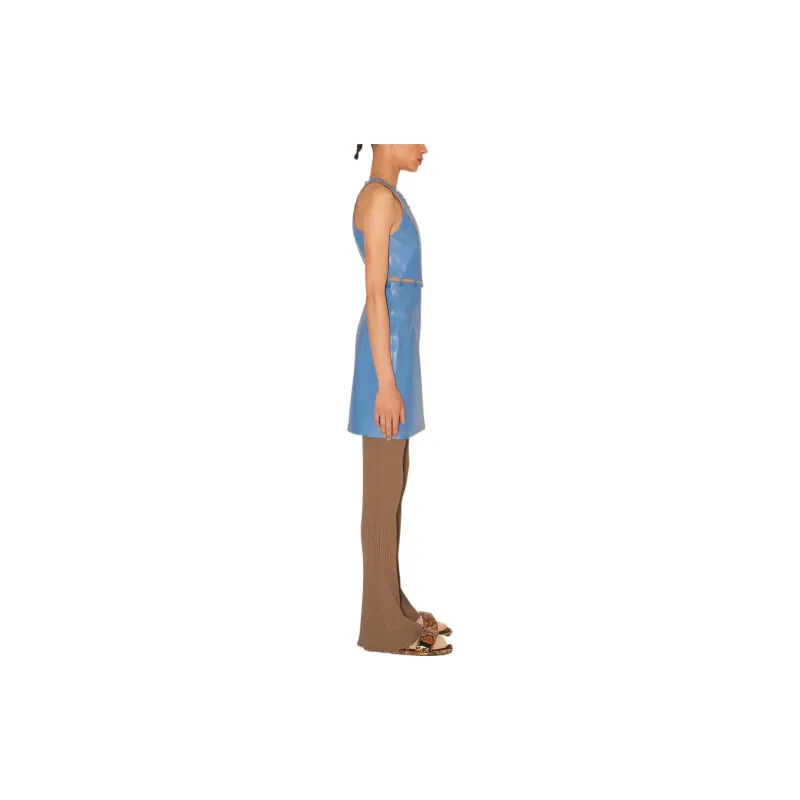 NANUSHKA Sleeveless Dresses Women's Blue-3