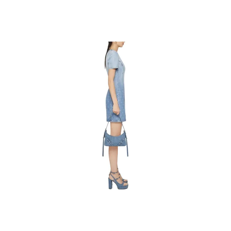 Givenchy Ombré effect Denim Minidress-3