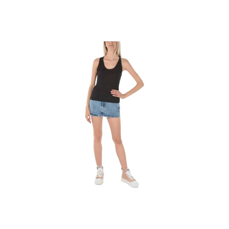 DIESEL Tank Tops Women's Black-2