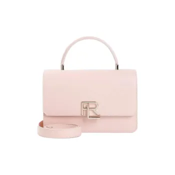 Ralph Lauren Leather Crossbody Handbags Small Size Women's Blush