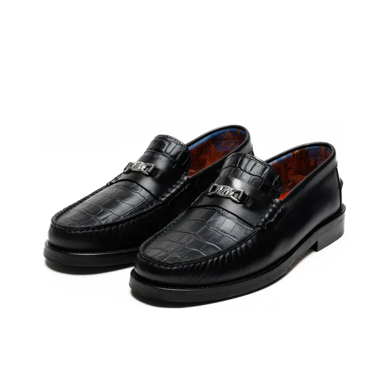 Naked Wolfe Roma Loafers Men's Black-2