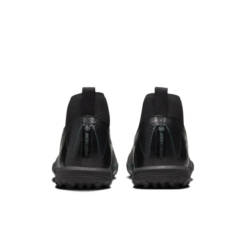 Nike Mercurial Superfly 10 Slip Resistant Cushioning High Top Kids' Soccer Shoes Black Kids'-3