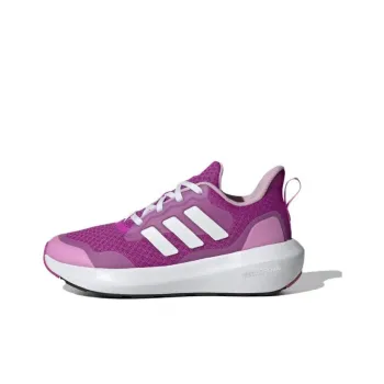 Adidas Fortarun 2.0 Anti Slip And Wear Resistant Support Lightweight Low Top Kids' Running Shoes Purple Teenagers