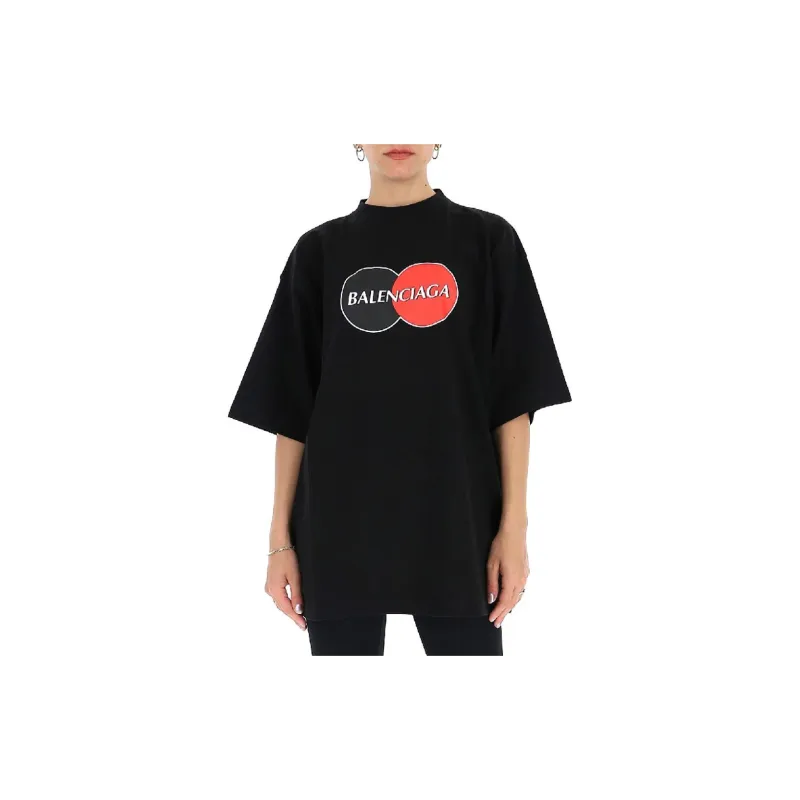 Balenciaga T-Shirt Women's Black Regular Fit-2