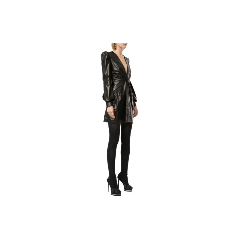 TOM FORD Long-Sleeved Dresses Women's Black-3