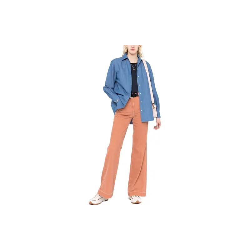 Loro Piana Shirts Women's Blue-1