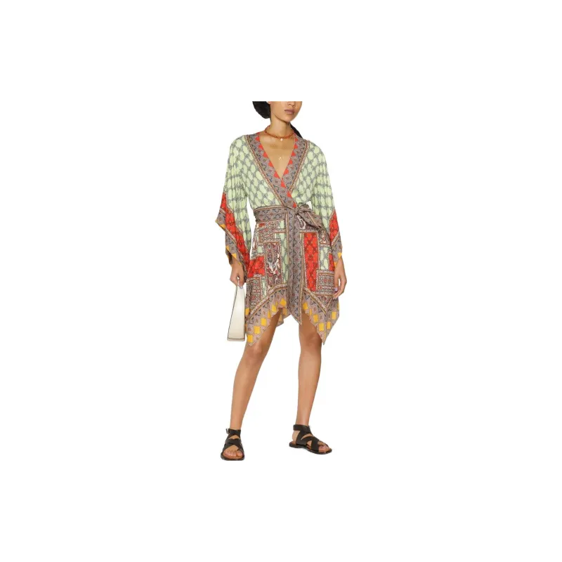 ALICE+OLIVIA Long-Sleeved Dresses Women's Multicolor-1