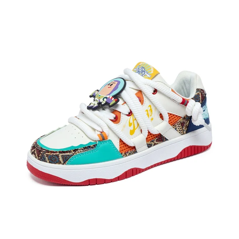 Disney Toy Story Series Anti Slip Wear Resistant Low Top Skateboard Shoes Unisex-15