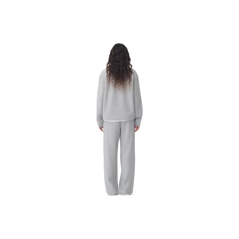 GANNI Organic-cotton Track Pants-4