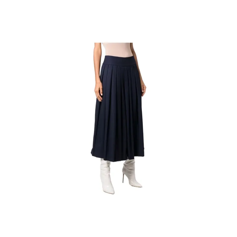 BALMAIN Knitted Sweatpants Women's Blue-1