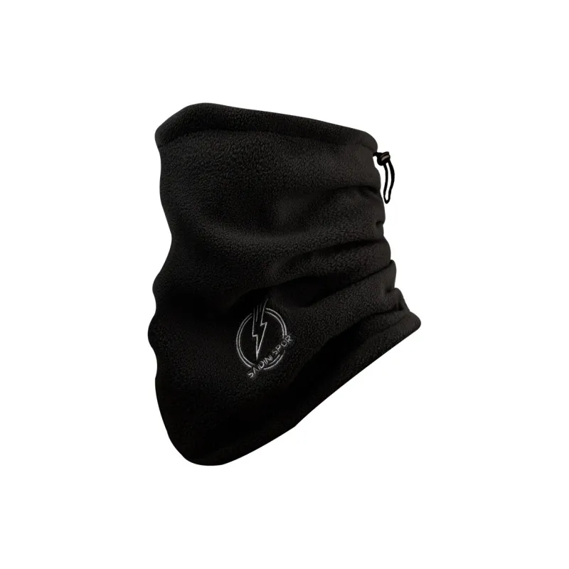 JIEKAI Riding Equipment Head Cover+Face Mask Unisex Polar Fleece 50 60CM Black Gray-1