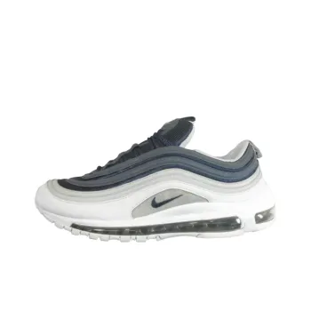 Nike Air Max 97 Cushioning Wear Resistant Low Top Running Shoes Unisex White