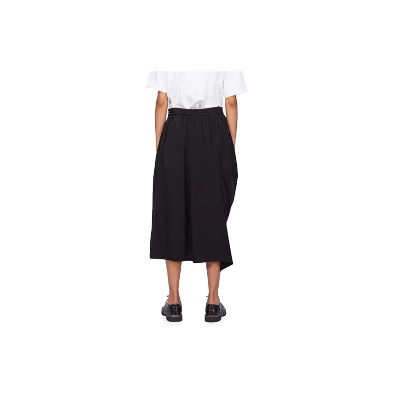 Yohji Yamamoto Casual Long Skirts Women's Black-3