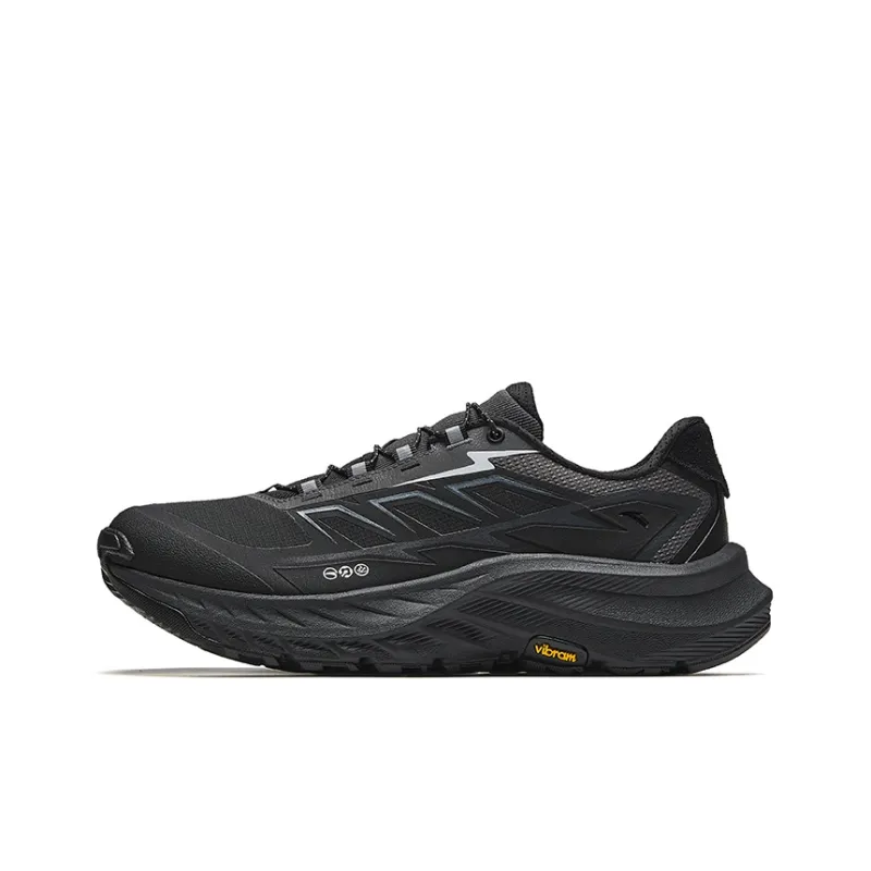 Anta Explore The Wilderness Non-slip Wear-resistant Shock Absorption Low-Top Casual Running Shoes Men's Black-0