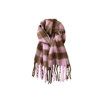 PISHUSHU Knit Scarves Unisex