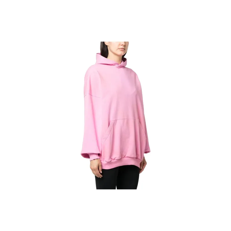 Balenciaga FW23 Sweatshirt Loose Fit Women's Pink-4