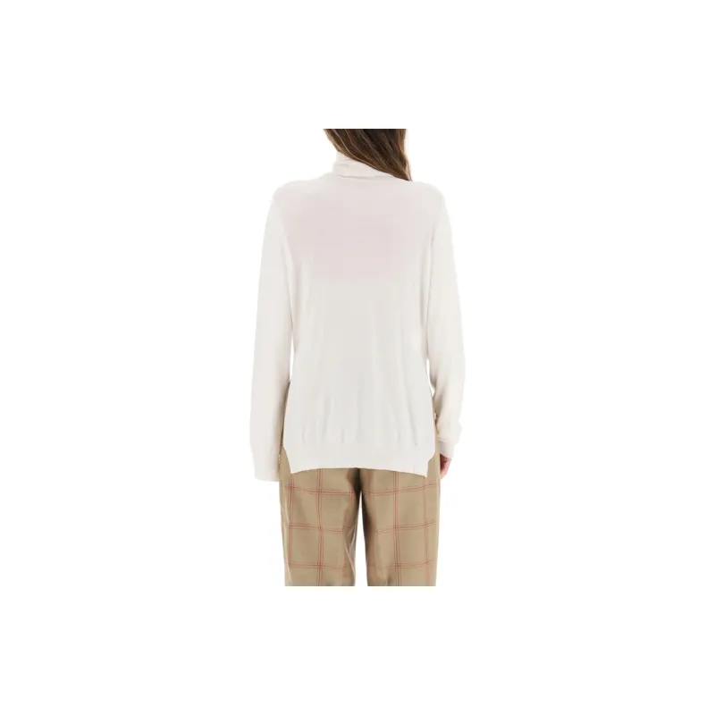 MARNI Fitted Sweater Women's White-2