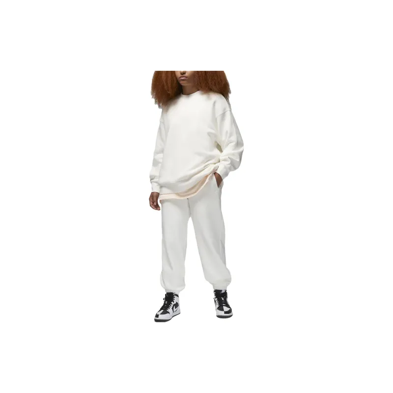 Jordan Casual Pants Women's White-2