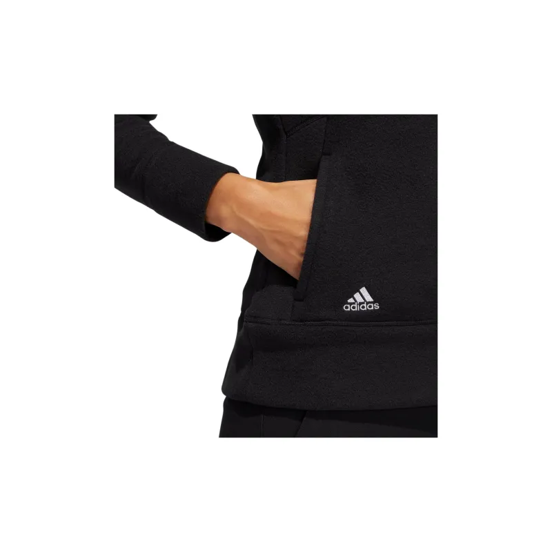 adidas Women's Polar Fleece Jacket Black-5