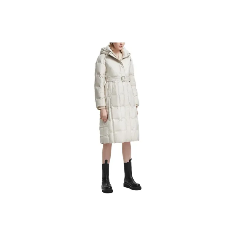 KARL LAGERFELD / Karl Lagerfeld Jeans Down Jackets Women's Ecru-3