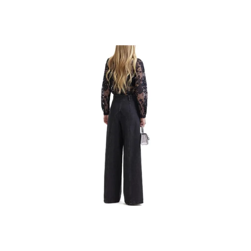 Self portrait Shirts Women's Black-2