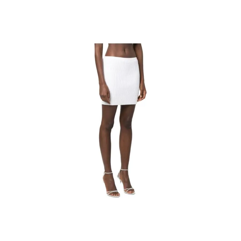 Alexander Wang Crystal embellished High waist Skirt-3