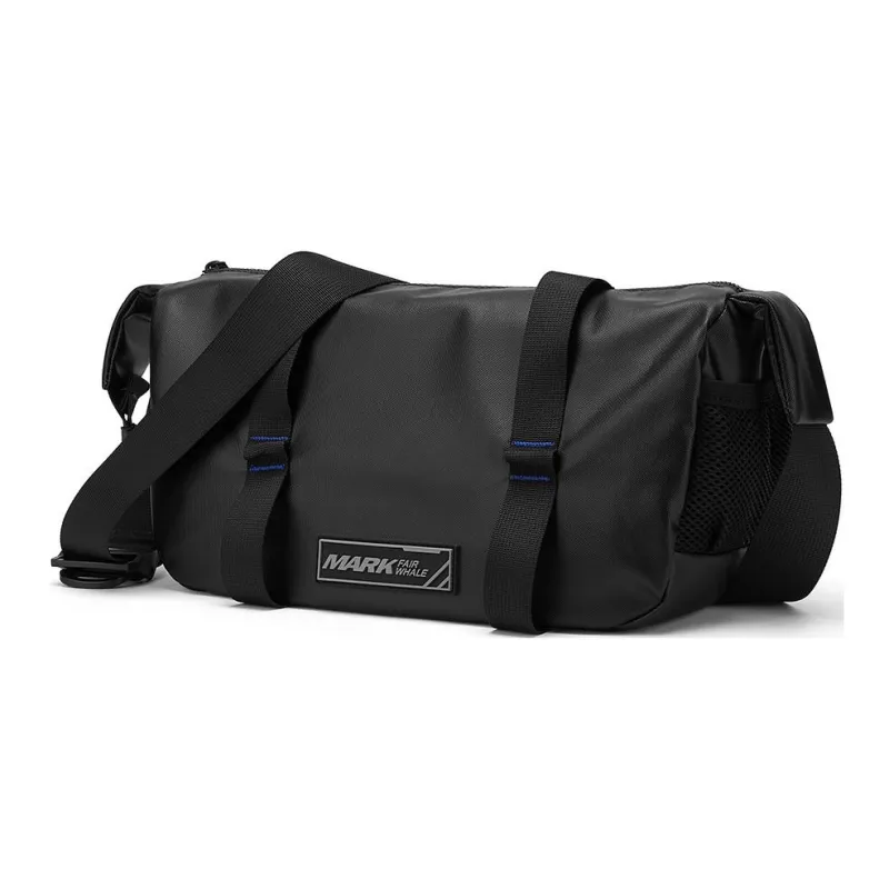 FAIRWHALE Fabric One Shoulder/Crossbody Bag Regular Men's Black/Gray Black-1