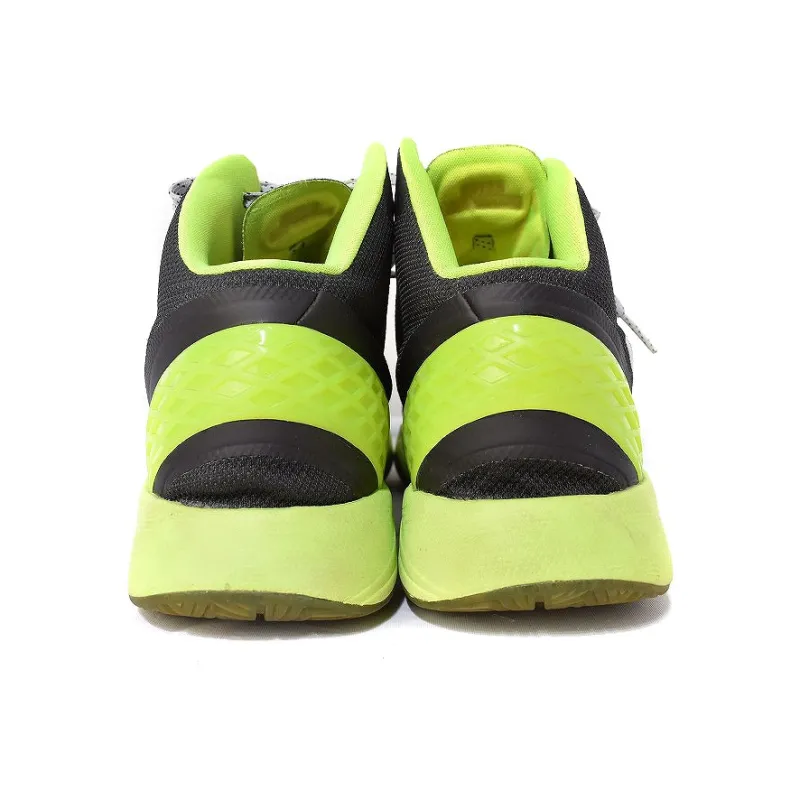 Nike ZOOM HYPERDISRUPTER Anti Slip Wear Resistant Mid Top Basketball Shoes Men's Gray Green-2