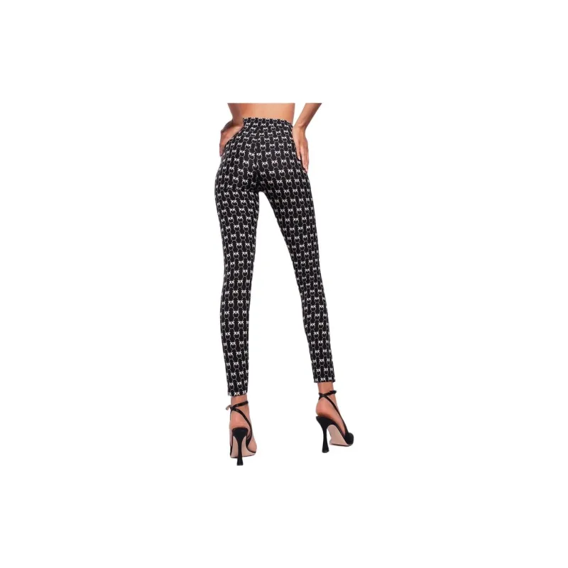 PINKO Logo Pattern Leggings-3