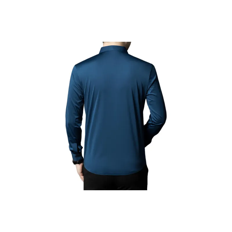PIERRE CARDIN Shirt Men's Sapphire Blue-1