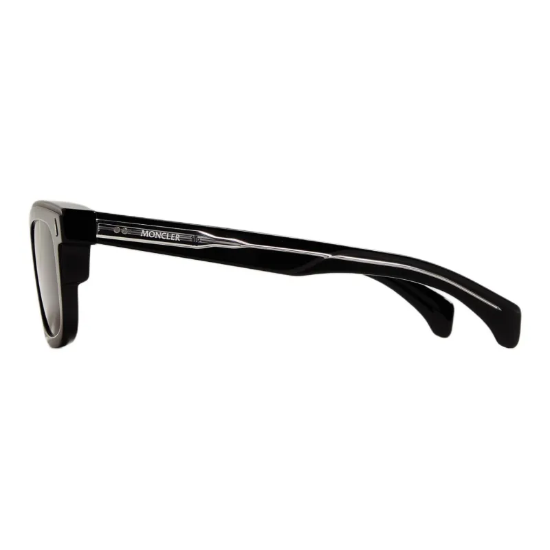 Moncler Acetate Square Sunglasses Unisex Black-0