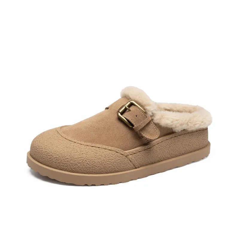 ZHR Boken Slippers Lightweight Wear Resistant And Warm Low Top Casual Shoes-1