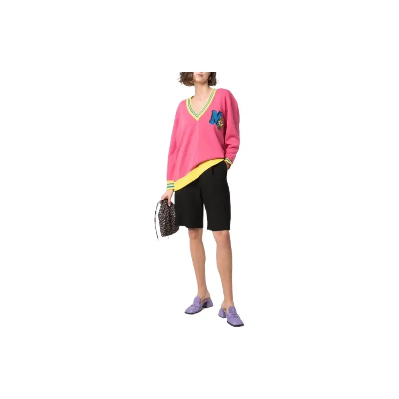MOSCHINO Teddy Bear Colour block Jumper-1