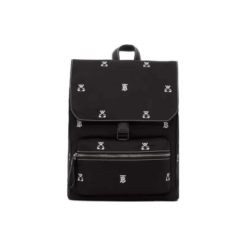 Burberry Leather Backpack Regular Kids' Black-0