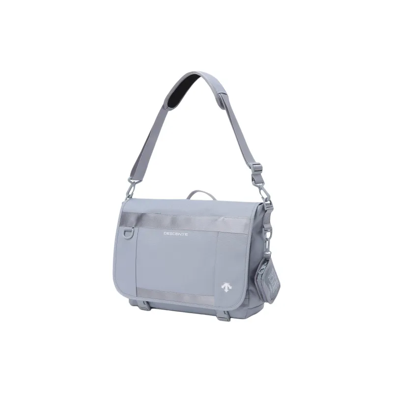 DESCENTE 11L Outdoor Bags Polyester Light Gray Unisex-1