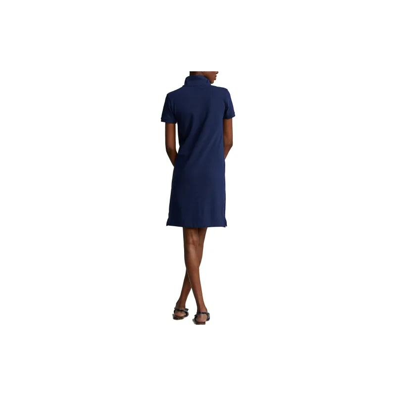 Polo Ralph Lauren Logo Embroidered Short Sleeved Polo Dress-2